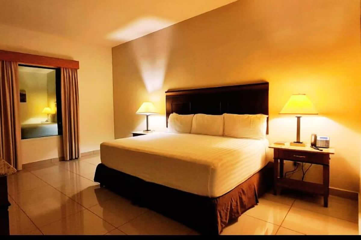 In-room safe, desk, blackout curtains, soundproofing