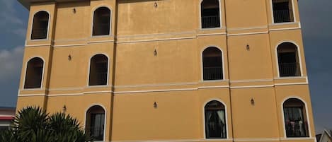 Façade de l’hébergement