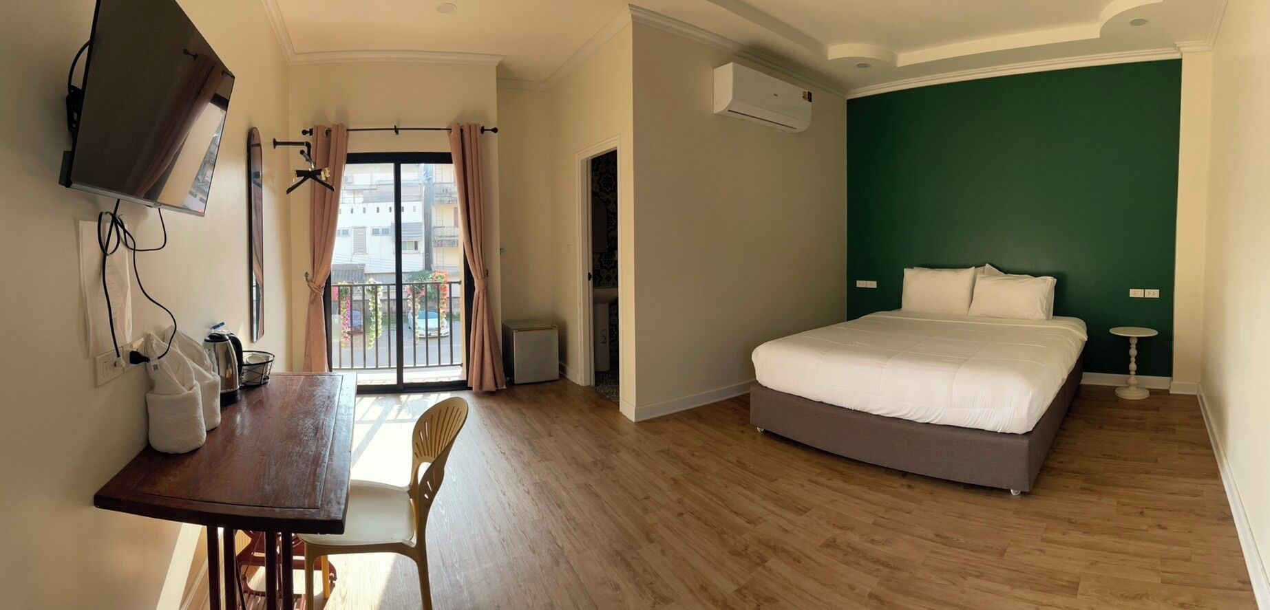 Chambre Double, véranda | Wi-Fi gratuit