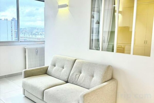 Living area - Apartement Choisy (Paris)