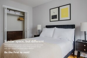 2 عدّة غرف نوم ومكواة/لوح كي وواي فاي وملاءات أسرّة