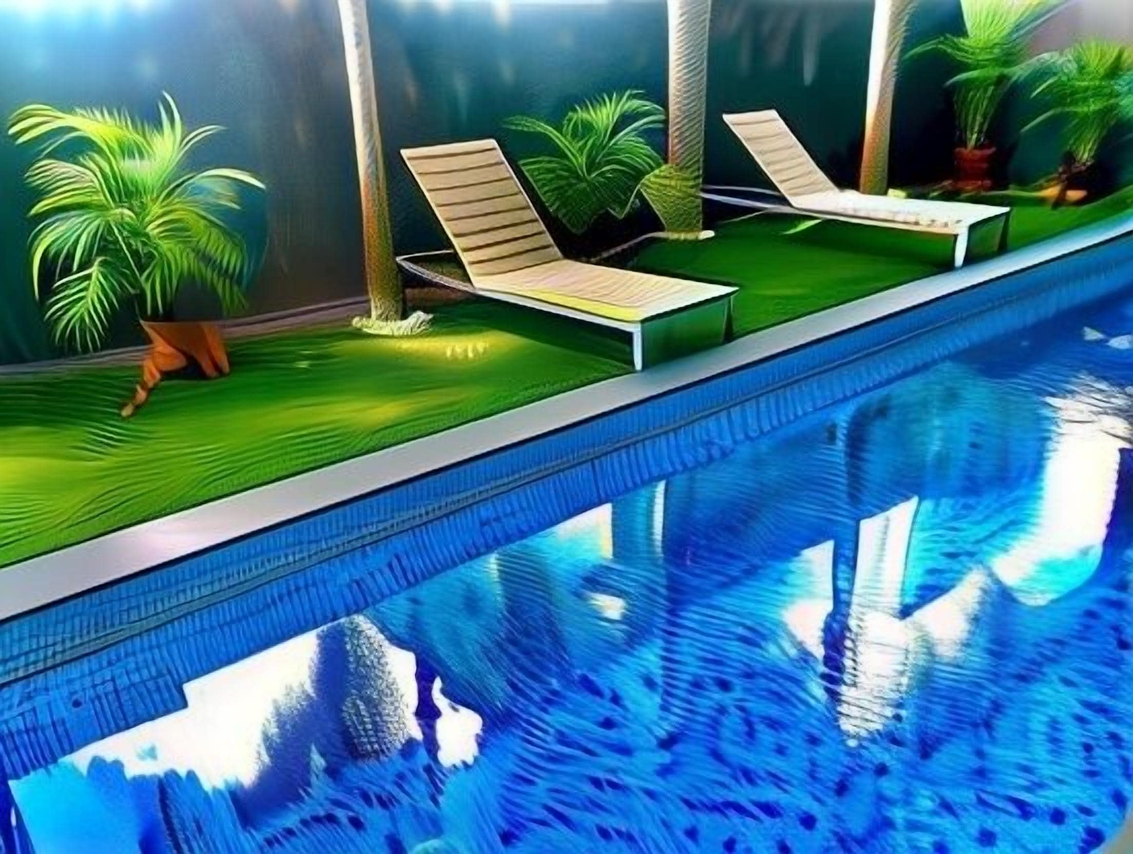 Piscina a l'aire lliure