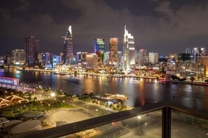 Blick von der Unterkunft