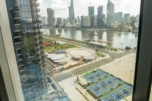 Vue depuis l’hébergement