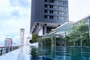 Outdoor pool - Mona Homes #6 Macalister 218, Georgetown Penang (George Town)