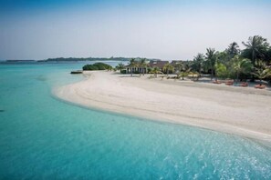 Private beach nearby, snorkeling