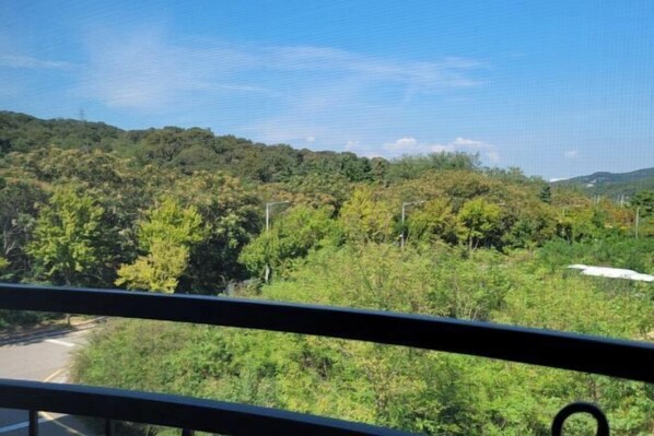 Vue depuis l’hébergement 