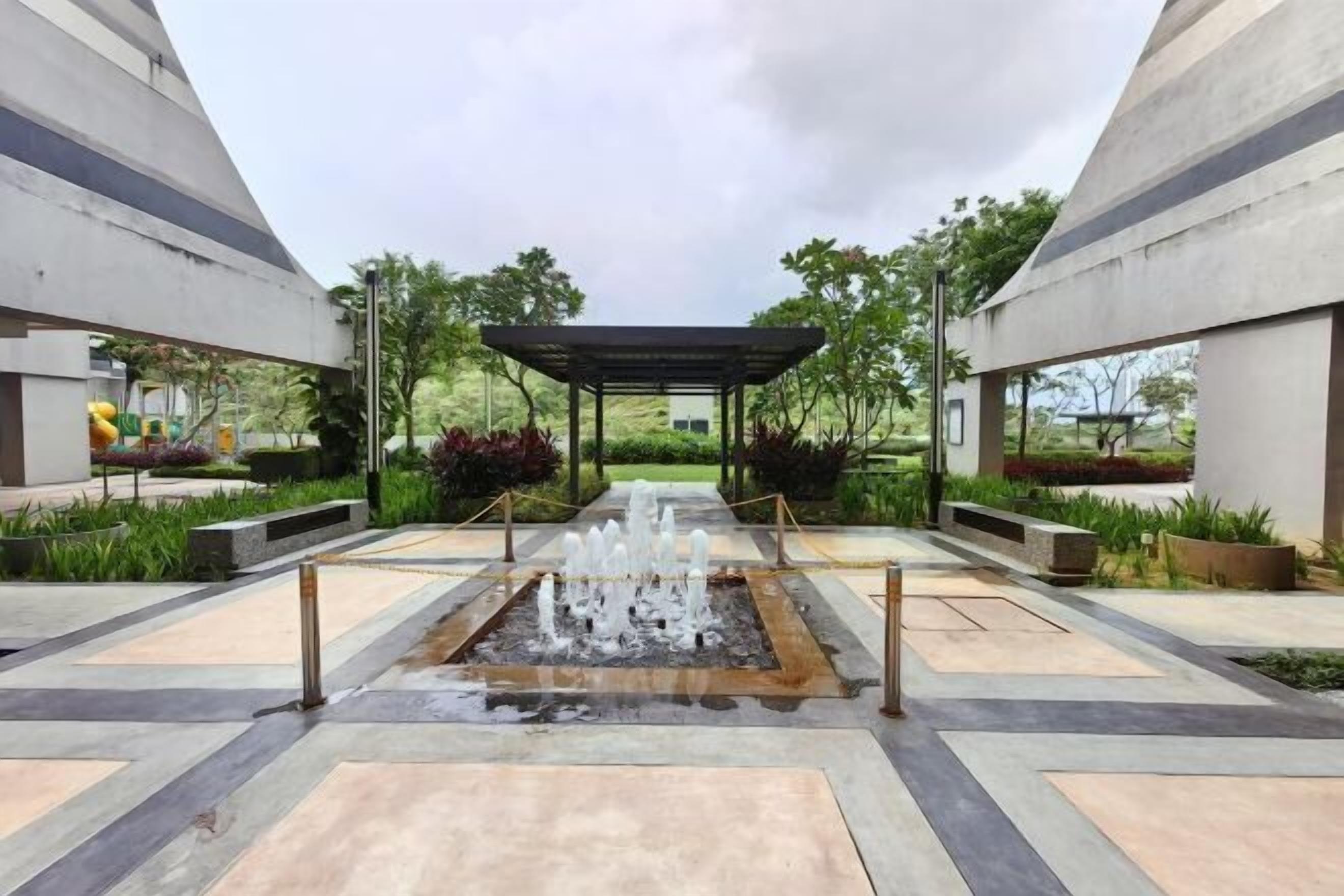 Khuôn viên nơi lưu trú