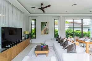 Living area - Villa Mimosa 3, Brand new 4-Bedrooms Master Ensuite, Private Pool Villa (Phuket)