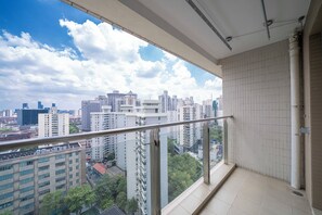 高級公寓, 2 間臥室, 廚房, 城市景觀 | 客房景觀