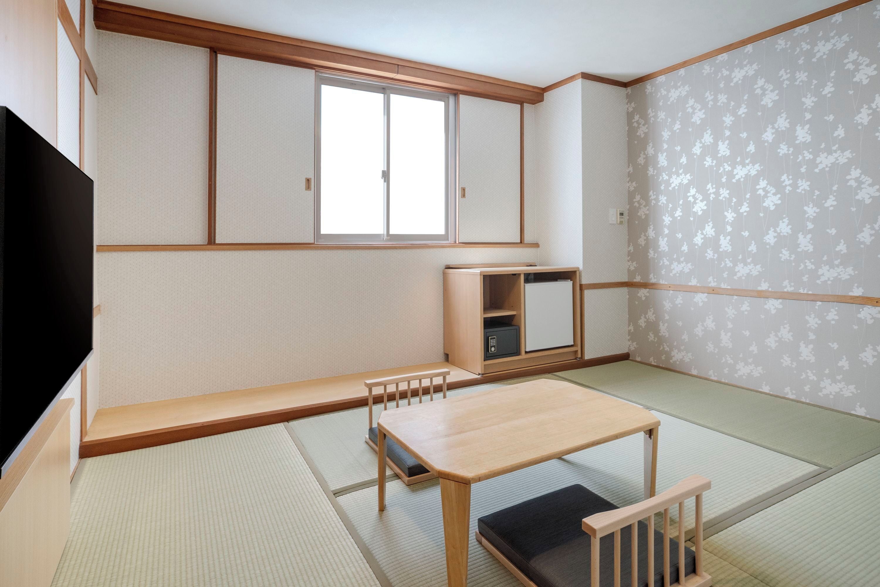 Japanese-style Room, Non Smoking (6 tatami mats) | Blackout drapes, free WiFi, bed sheets