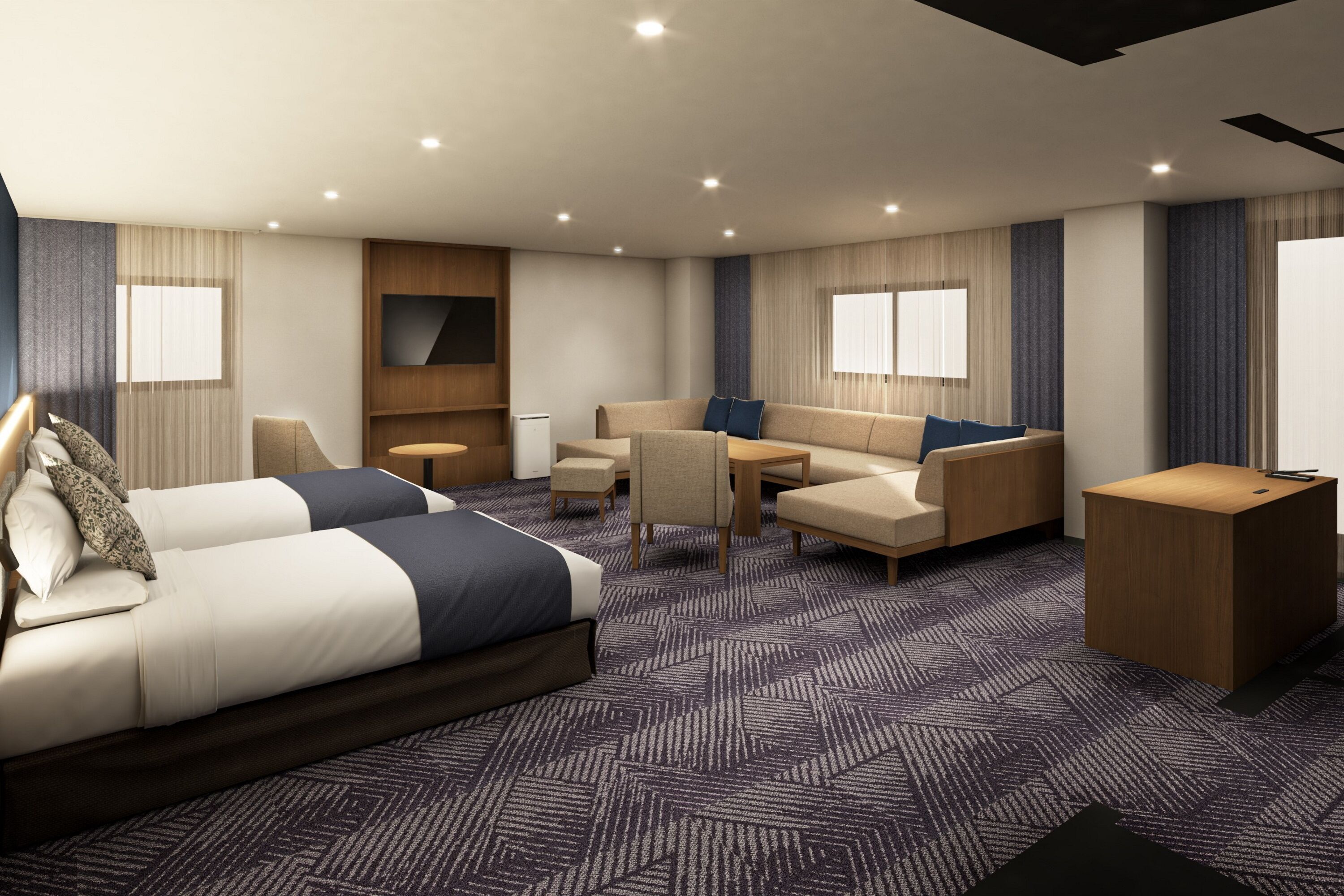 ستائر تعتيم وواي فاي مجانًا وملاءات أسرّة