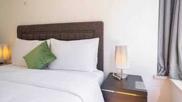 Apartemen Superior, 1 kamar tidur, dapur, pemandangan kota | Setrika/meja setrika dan Wi-Fi gratis