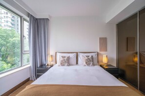 Superior Apartment, 1 Bedroom, Kitchen, City View | Iron/ironing board, free WiFi