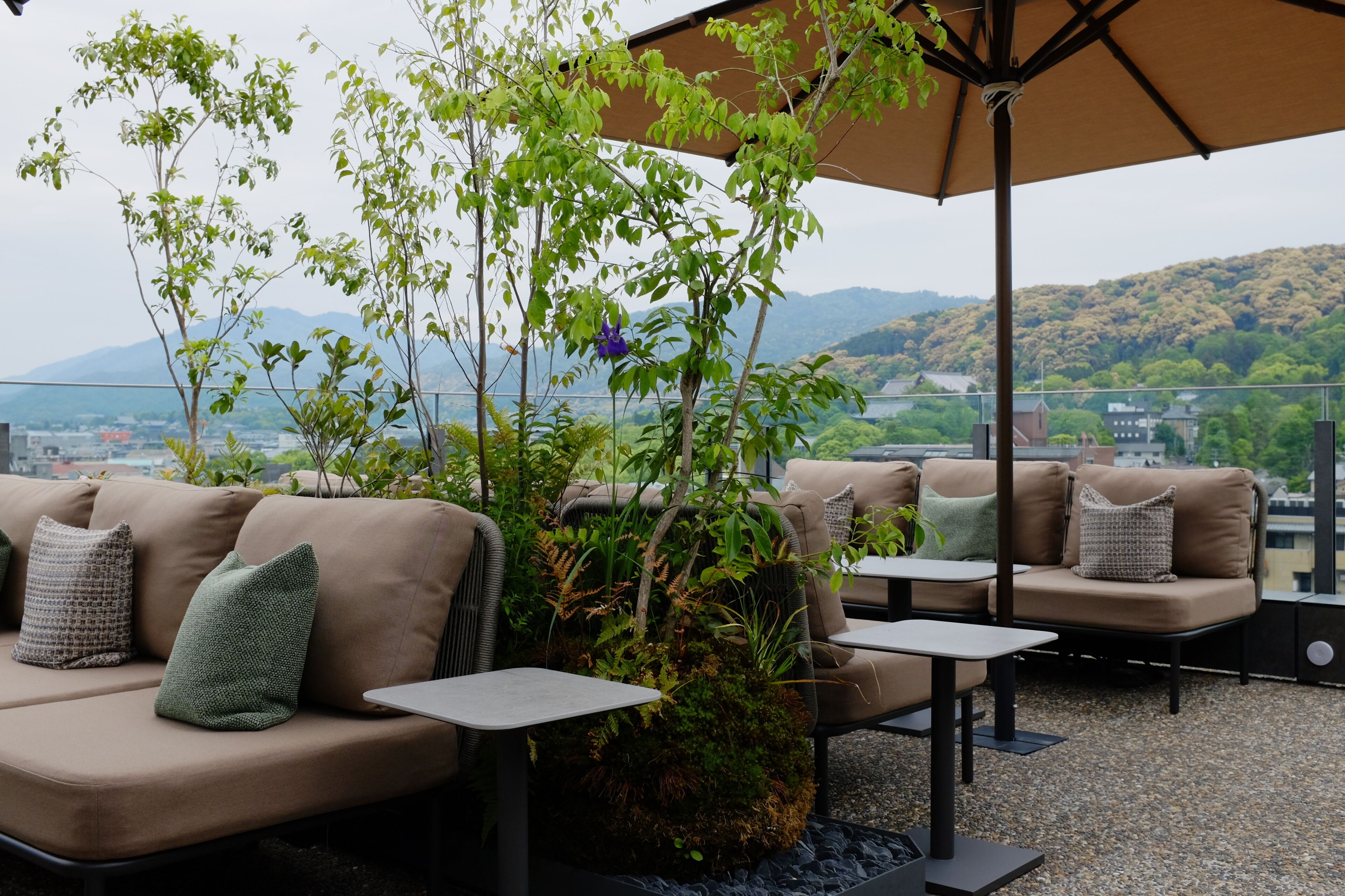 Rooftop terrace