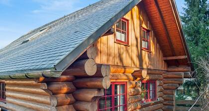 Chalet bois avec sauna, ForĂȘt de Thuringe