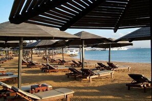 Private beach nearby