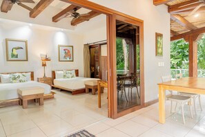 1 bedroom, iron/ironing board, internet, bed sheets