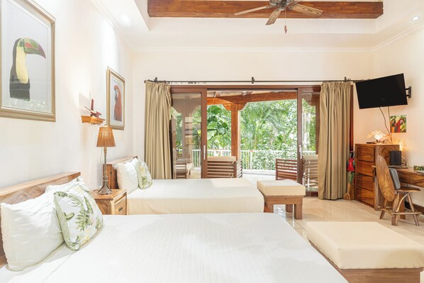 1 bedroom, iron/ironing board, internet, bed sheets