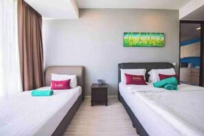 Room - Kota Kinabalu CBD SKY HOTEL suites 2 bedrooms (Kota Kinabalu)