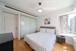 Superior Apartment, 2 Bedrooms, Kitchen, City View | Iron/ironing board, free WiFi