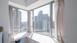 Apartemen Superior, 2 kamar tidur, dapur, pemandangan kota