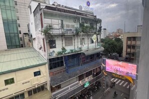 Blick von der Unterkunft