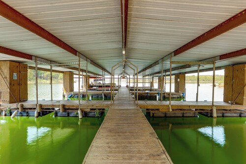 Walk to Greers Ferry Lake! Home w/ Dock Access