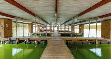 Walk to Greers Ferry Lake! Home w/ Dock Access