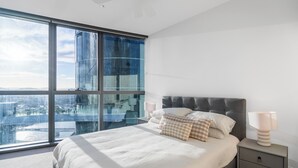 1 bedroom, iron/ironing board, travel crib, WiFi (free)
