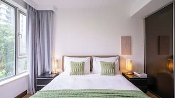 Superior Apartment, 1 Bedroom, Kitchen, City View | Iron/ironing board, free WiFi