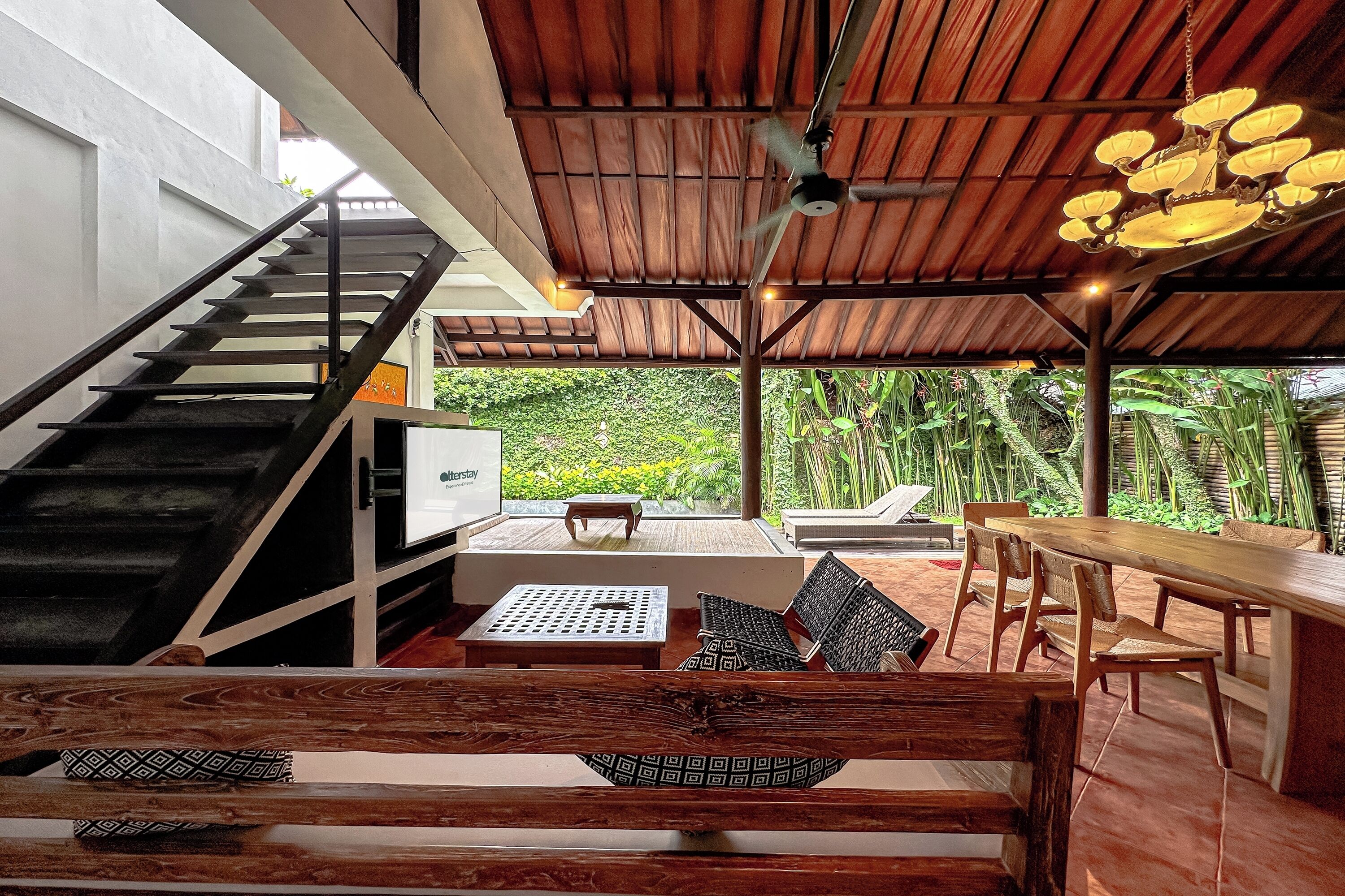 Pemandangan dari properti