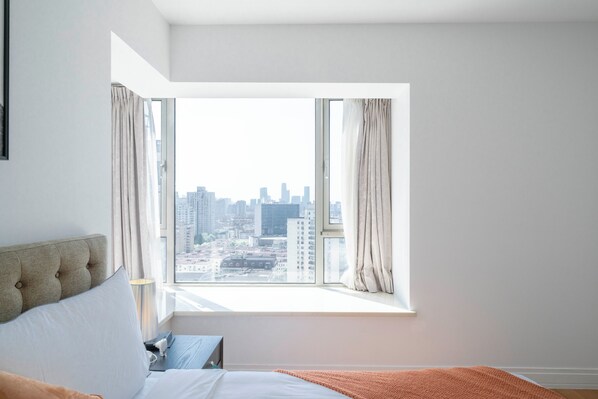 Superior Apartment, 2 Bedrooms, Kitchen, City View | Iron/ironing board, free WiFi