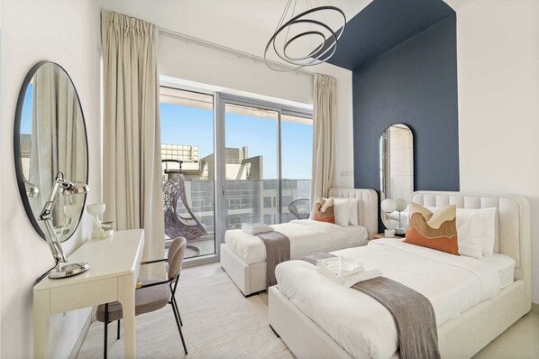 2 chambres, bureau, fer et planche Ă repasser, Wi-Fi