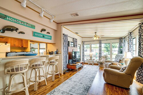 Angler's Paradise! Homosassa River Retreat w/ Dock