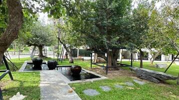 Uitzicht vanuit accommodatie