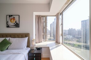 Apartment, 2 Bedrooms, Kitchen, City View | Iron/ironing board, free WiFi
