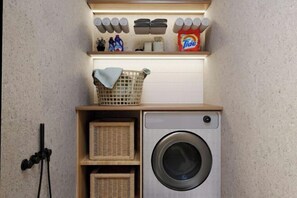 Laundry room - LYLAC Home Saigon HHH - Beautiful City Center Whole Townhouse in D1 (Ho Chi Minh City)