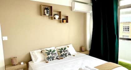 Bright, modern apartment in the heart of Fort-de-France near the beaches