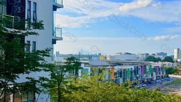 Uitzicht vanuit accommodatie