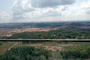 Vue depuis l’hébergement 