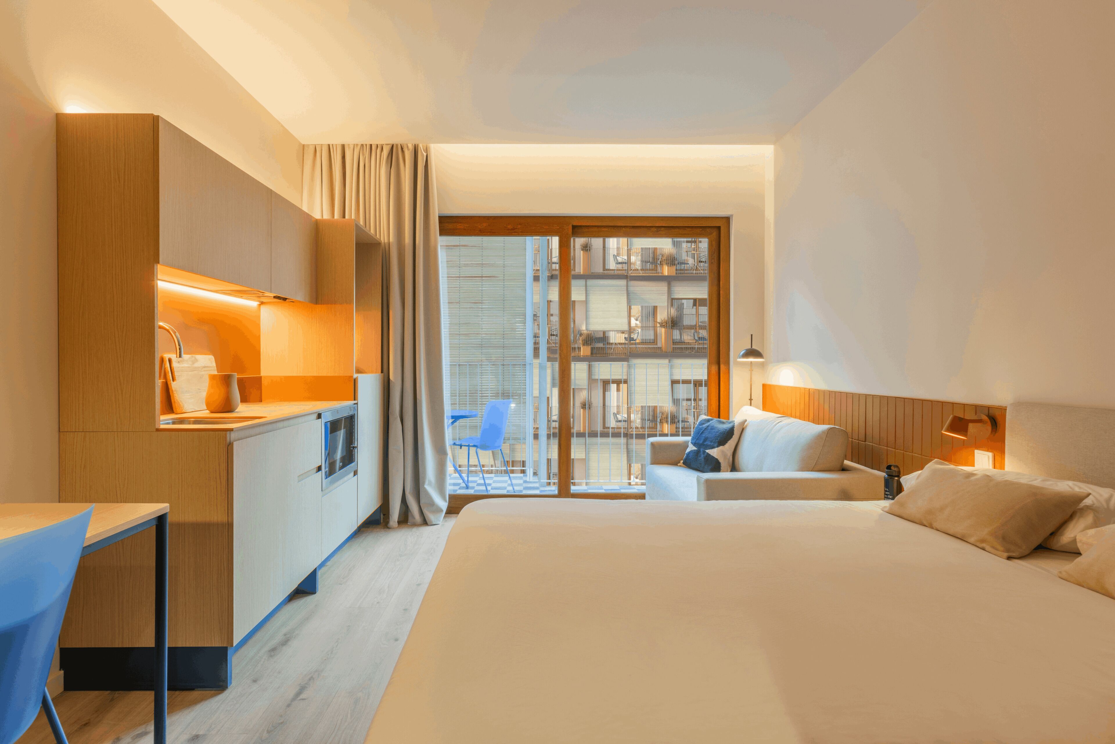 Comfort Room, 1 Double Bed, Balcony | In-room safe, desk, laptop workspace, blackout drapes