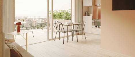 Habitación Deluxe, balcón, vista a la ciudad | Vista desde la habitación