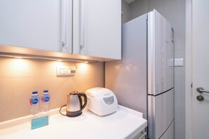 Apartament superior, 1 dormitori, cuina, vistes a la ciutat | Cuina privada