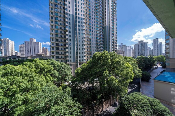 高級公寓, 1 間臥室, 廚房, 城市景觀 | 客房景觀