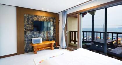 New beachscape pension jeju
