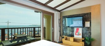 New beachscape pension jeju