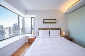 Superior Apartment, 2 Bedrooms, Kitchen, City View | Iron/ironing board, free WiFi