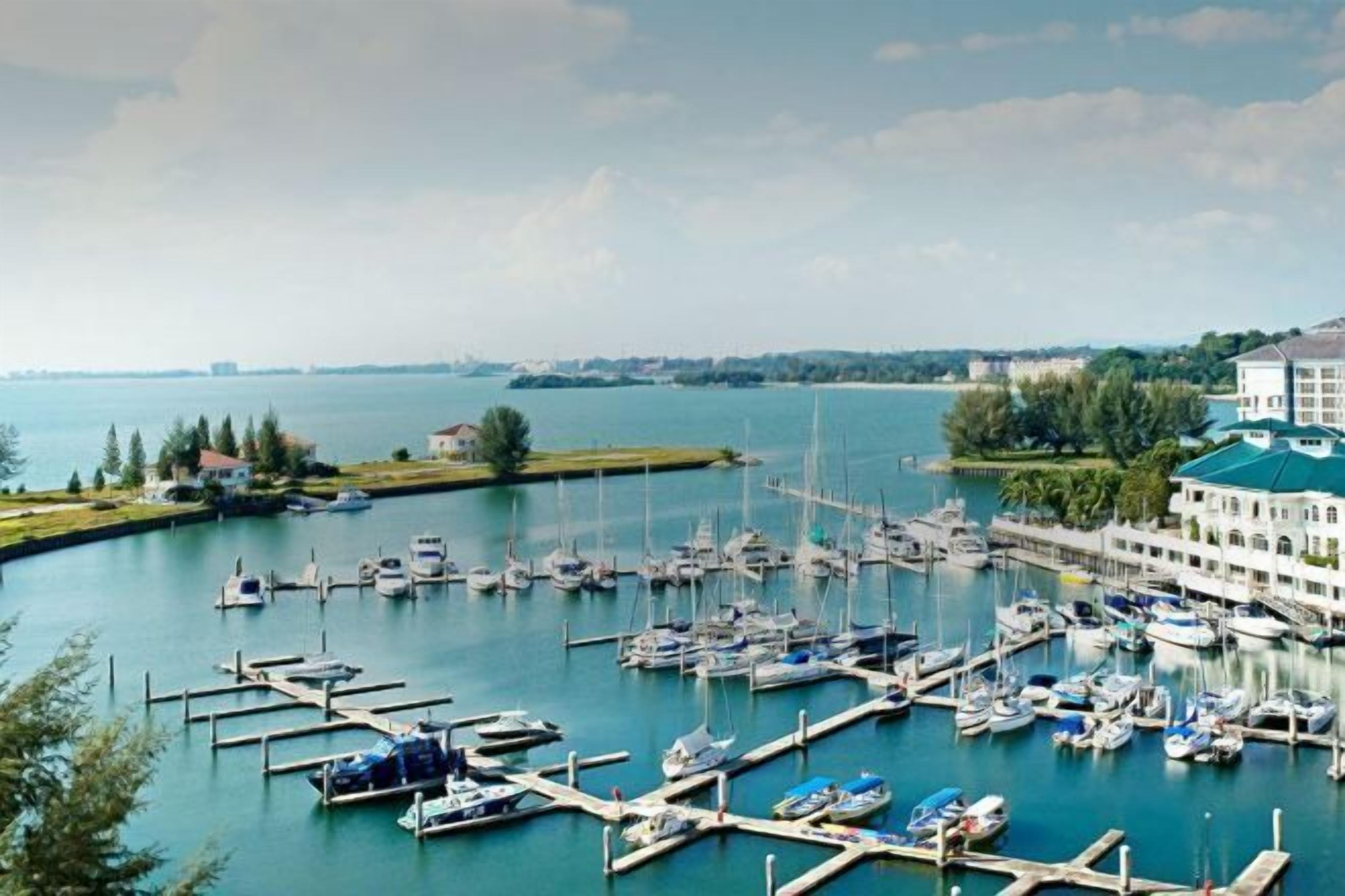 Pemandangan dari properti