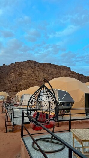View from property - Diala luxury wadi rum (Wadi Rum)